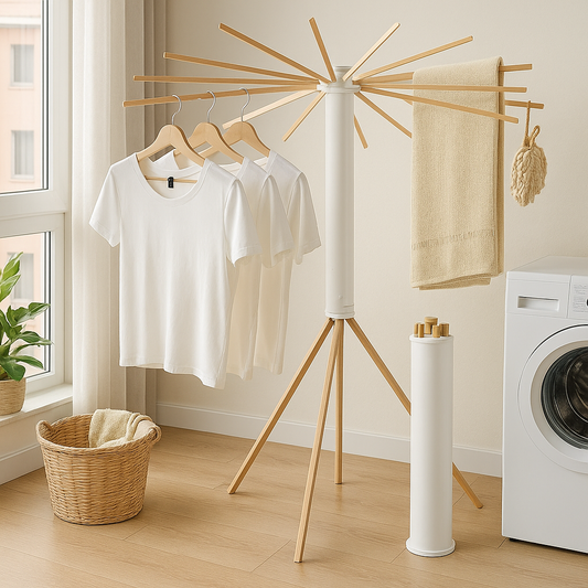 Portable Foldable Tripod Clothes Drying Racks