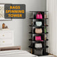 6 Tier 360° Rotating Shoe and Bag Rack Tower Organizer