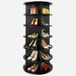 6 Tier 360° Rotating Shoe and Bag Rack Tower Organizer