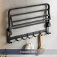 24 Inch Towel Bar Holder Foldable Towel Shelf