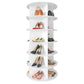 6 Tier 360° Rotating Shoe and Bag Rack Tower Organizer