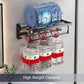 24 Inch Towel Bar Holder Foldable Towel Shelf
